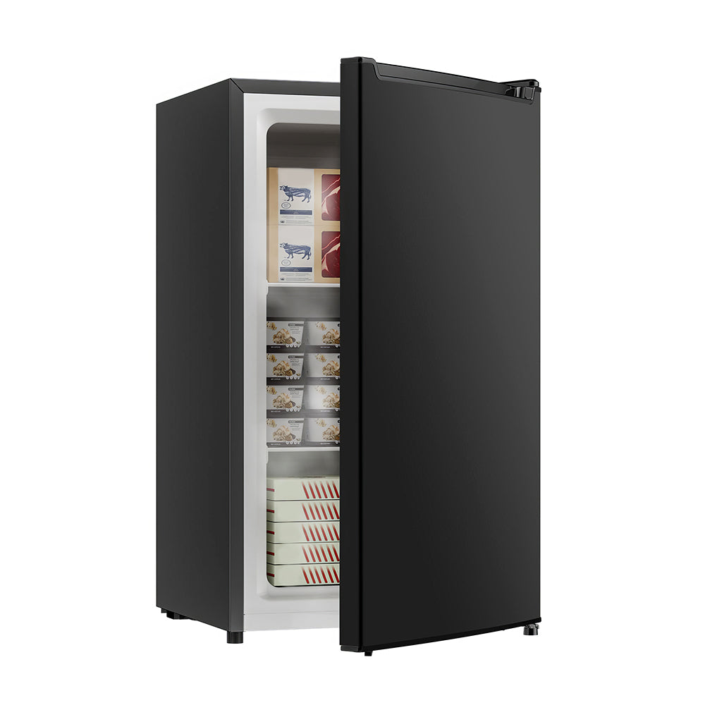 2.1 Cu.Ft Upright Freezer with Reversible Door & Adjustable Thermostat