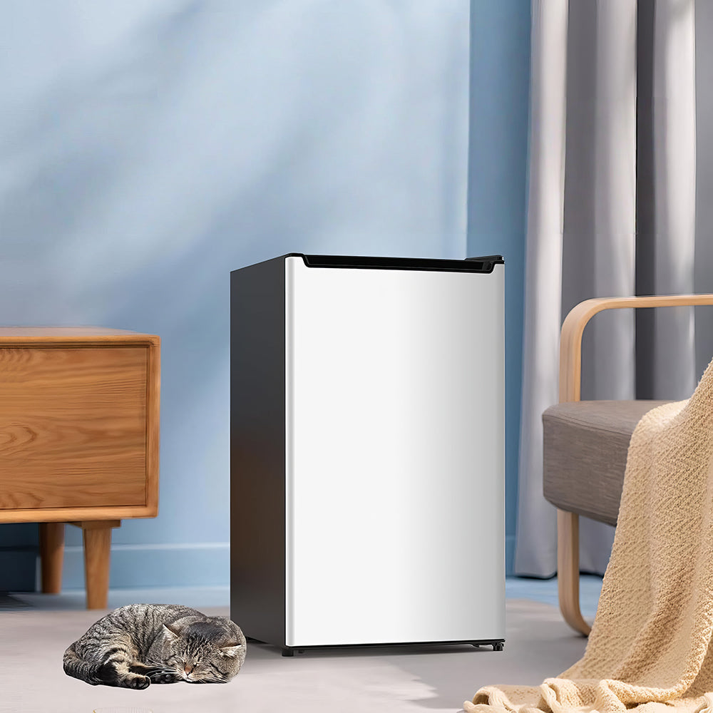 2.1 Cu.Ft Upright Freezer with Reversible Door & Adjustable Thermostat