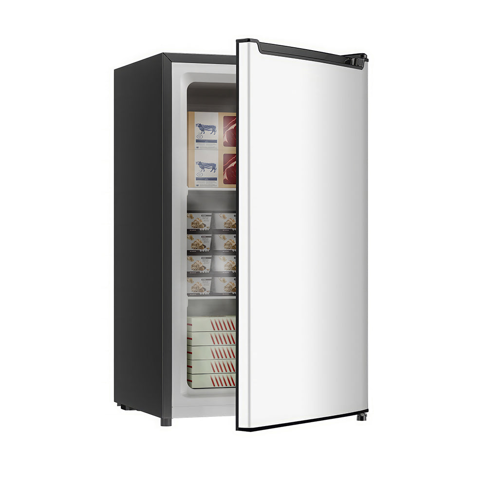 2.1 Cu.Ft Upright Freezer with Reversible Door & Adjustable Thermostat