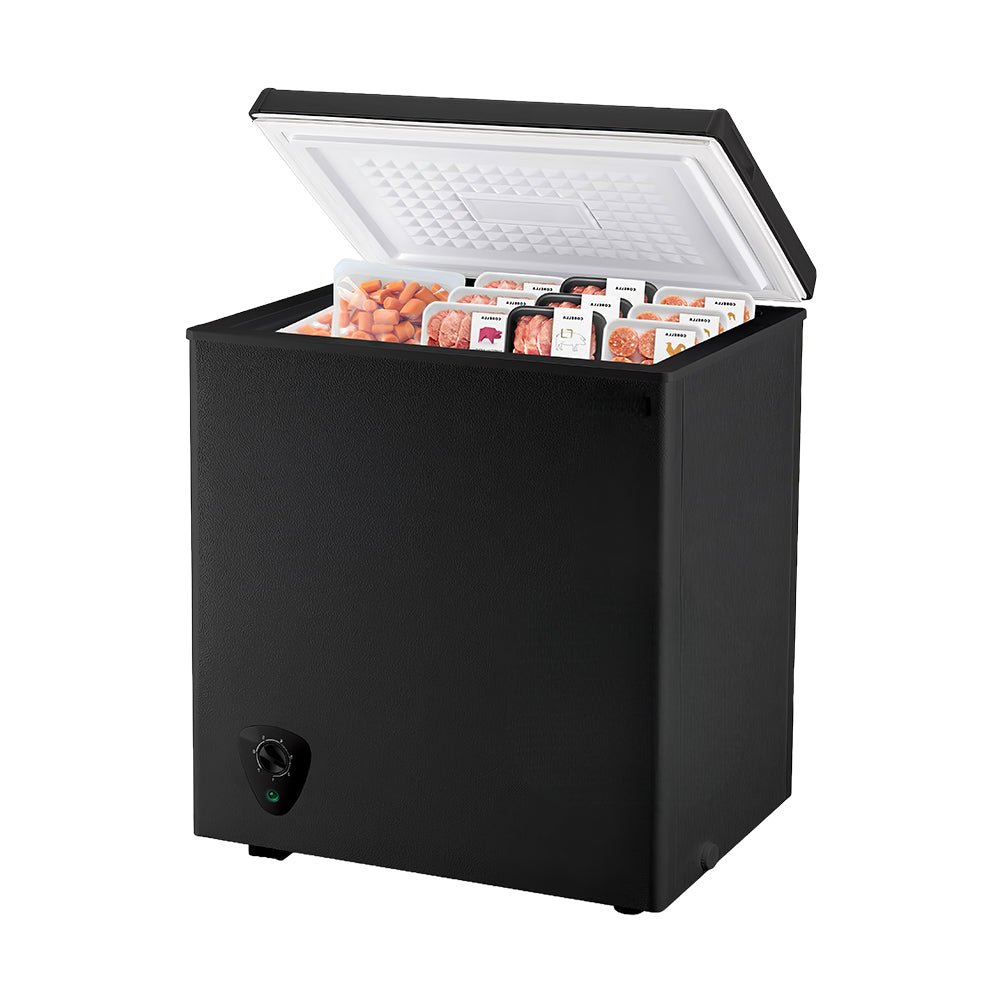 3.5 Cu.Ft Small Chest Freezer, Adjustable Thermostat, Energy Saving