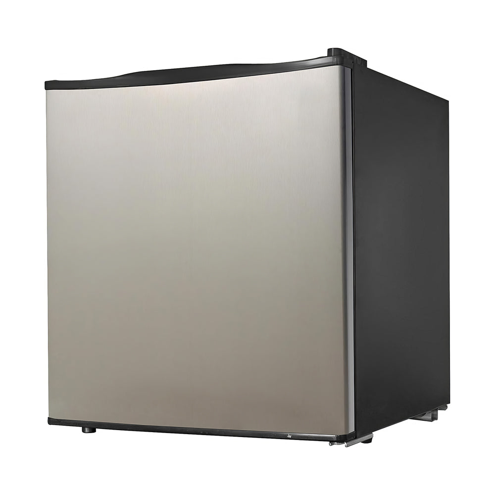 Mini Fridge 1.7 Cu.Ft Compact Refrigerator with Reversible Door, Stainless Steel