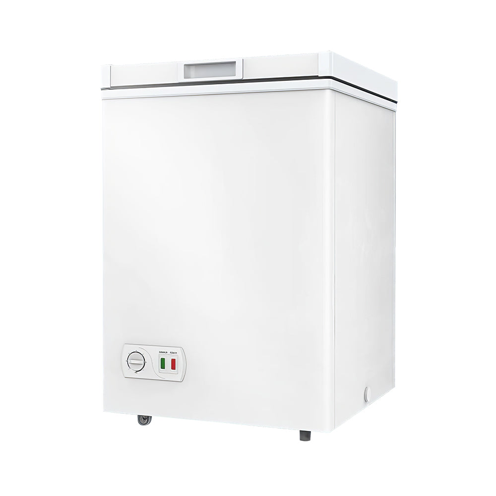 4.2 Cu.Ft Chest Freezer with 7-Level Temp Control & Basket, Energy Saving Quiet
