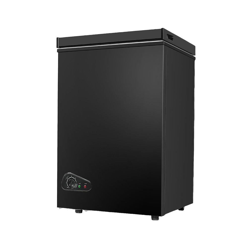 5.0 Cu.Ft Chest Freezer with Adjustable Temp & 2 Baskets, Compact Deep Freezer