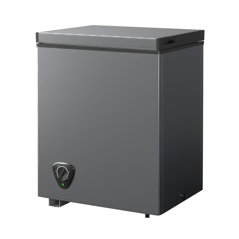 4.2 Cu.Ft Chest Freezer with 7-Level Temp Control & Basket, Energy Saving Quiet