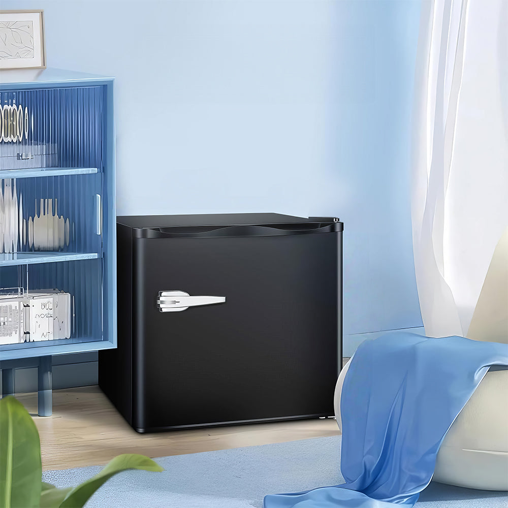 1.2 Cu.Ft Mini Upright Freezer with Handle & Adjustable Thermostat, Low Noise