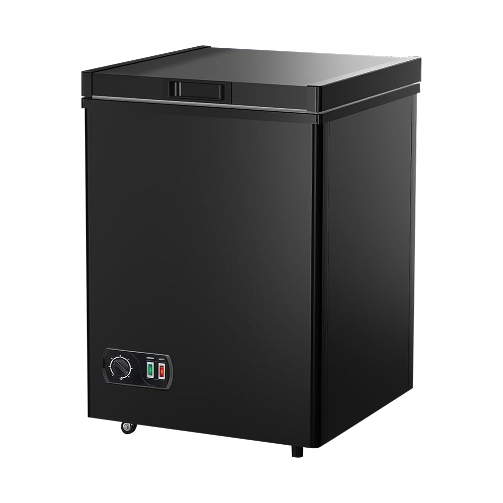 4.2 Cu.Ft Chest Freezer with 7-Level Temp Control & Basket, Energy Saving Quiet