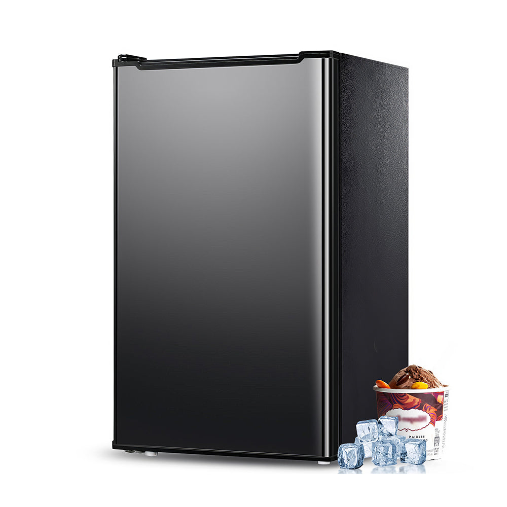 3 Cu.Ft Compact Upright Freezer with 3 Drawers & Adjustable Thermostat, White